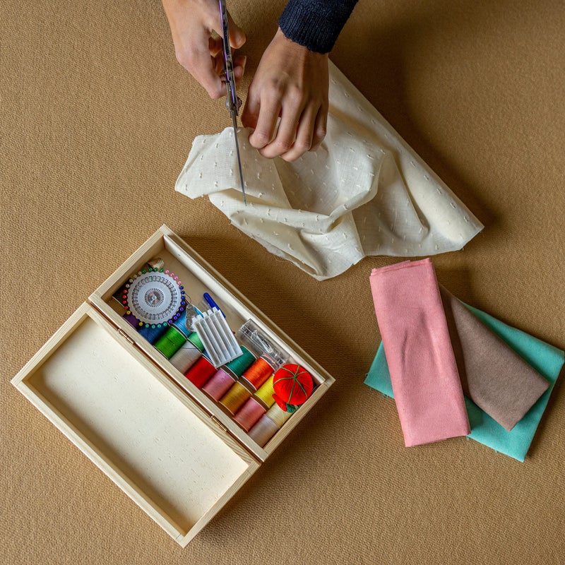 Creative Deco Wooden Storage Box Unpainted Plain | 9.44 x 4.44 x 2.83 in | Rectangular Box with Lid | Perfect for Storing Valuables & Small Items in The Office or Bedroom | Jewelry Box - Image 3